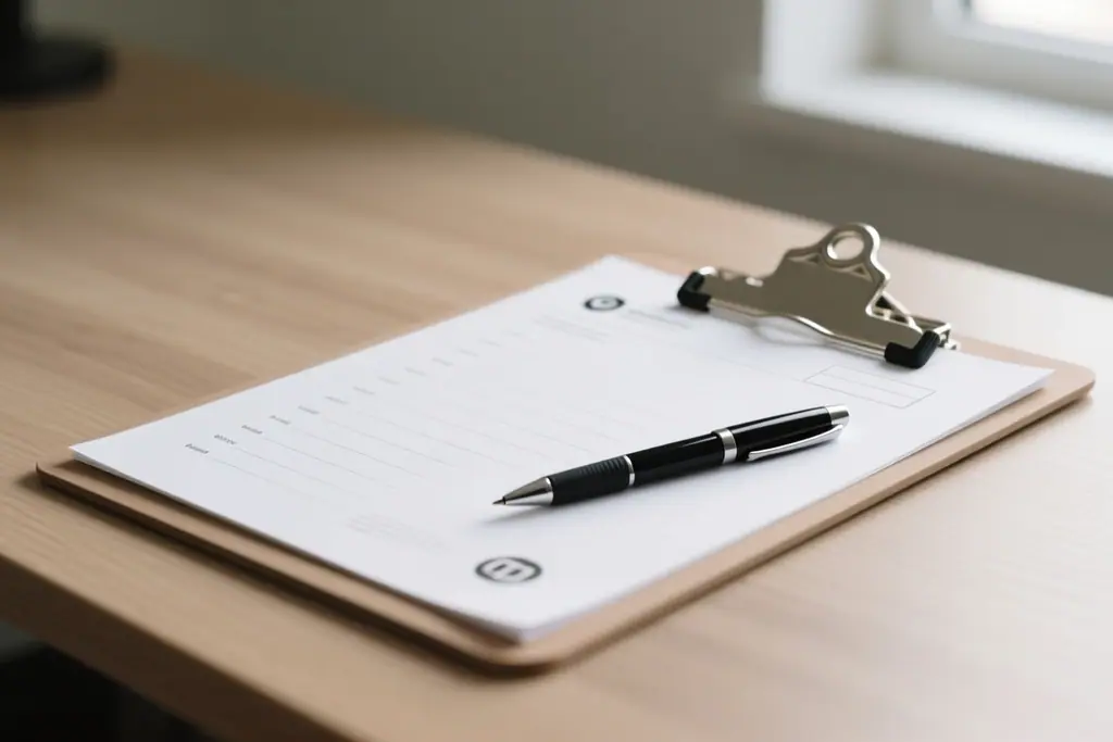 Cover letter, declarations and ethics statements